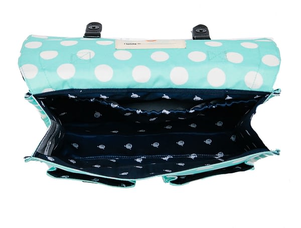 Tula backpack mint candy dots