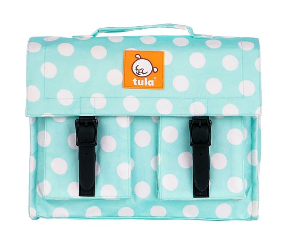 Tula backpack mint candy dots